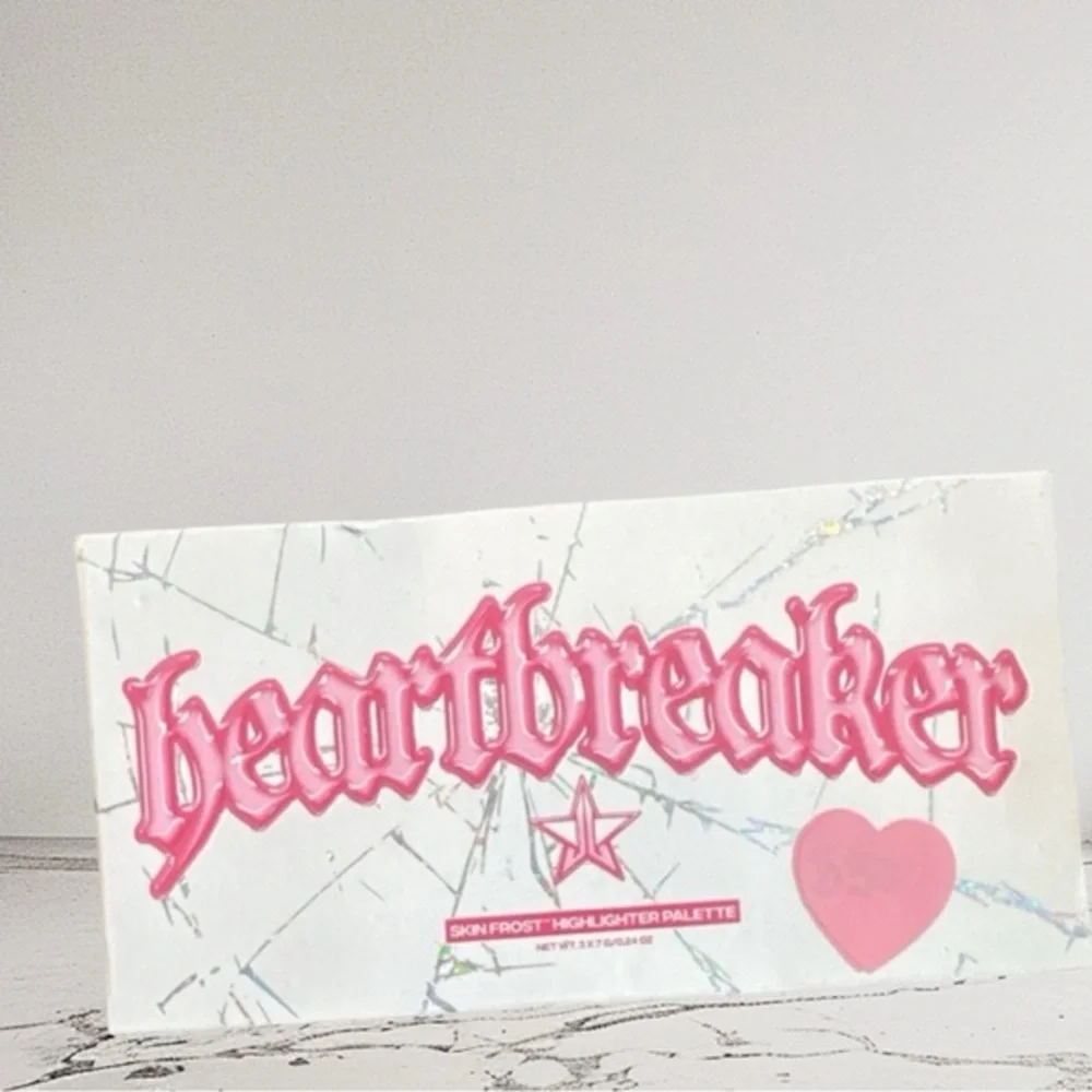 Jeffree Star Heartbreaker Skin Frost Highlighter Palette Limited Edition NWT